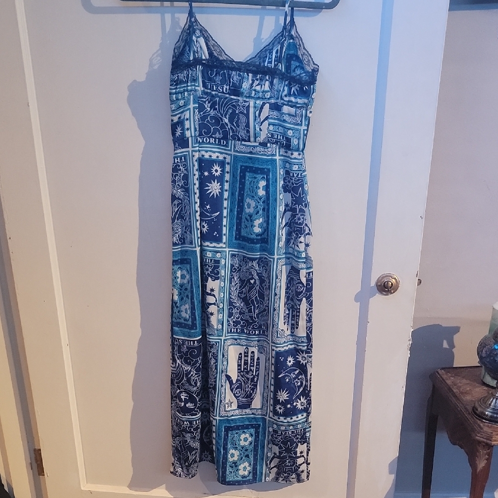 Urban Outfitters Blue Maxi Sundress